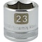 Dynamic 3/8" Drive, 23mm Metric Socket, 6 Points D008023 - alternate 1